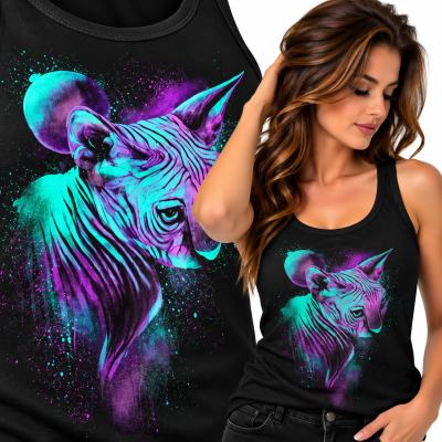 TANK TOP DAMSKI ZWIERZĘTA KOT 2